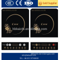 4 mm black Ceramic Glass for induction cooker with silk screen factory price CE ISO